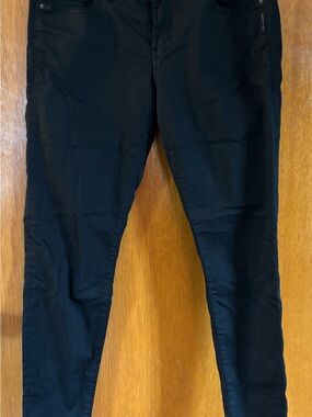 Silver Jeans Dark Black Skinny Jeans